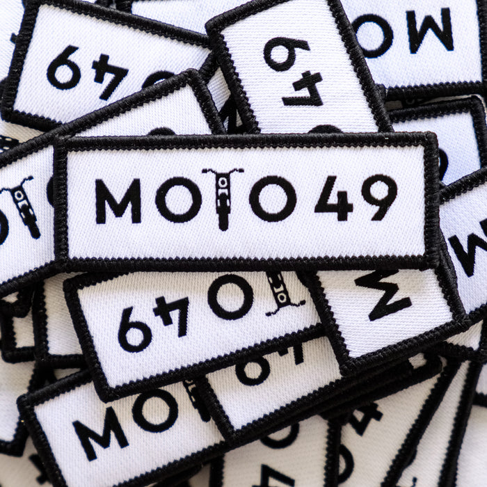 Moto 49 Iron-on Patch